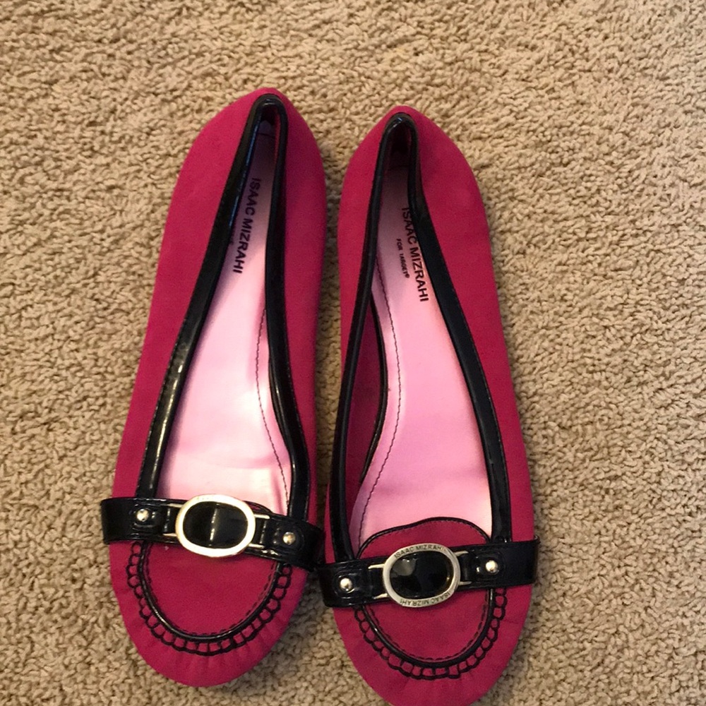 Pink shoes